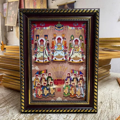 Khung Tranh TỔ NGHỀ SÂN KHẤU - Có khung  có hoả tốc 3 CỠ