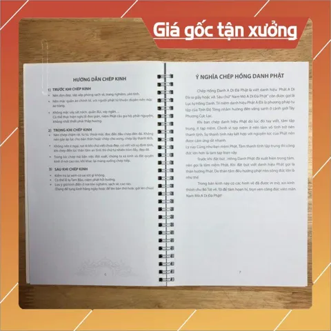 Sổ chép Kinh Dược Sư nét in mờ ( tặng kèm 1 bút + 4 ngòi )  CÓ HOẢ TỐC