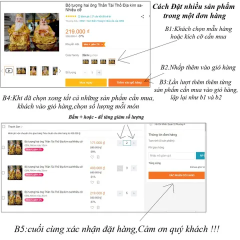 Tượng ngài Quan Thế Âm Bồ Tát đạp sen cao 11cm