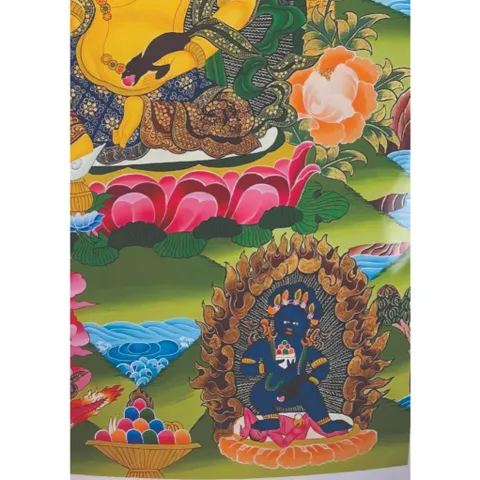 Khung Tranh NGŨ THẦN TÀI - Có khung  có hoả tốc 3 CỠ