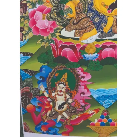 Khung Tranh NGŨ THẦN TÀI - Có khung  có hoả tốc 3 CỠ