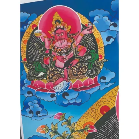Khung Tranh NGŨ THẦN TÀI - Có khung  có hoả tốc 3 CỠ