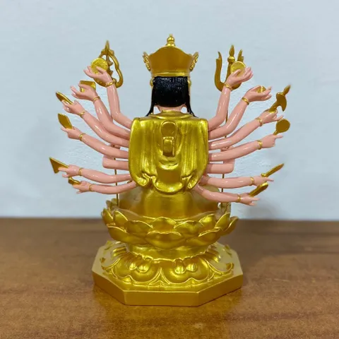 Tôn Tượng Chuẩn Đề Ngồi 30cm Nhựa Composite