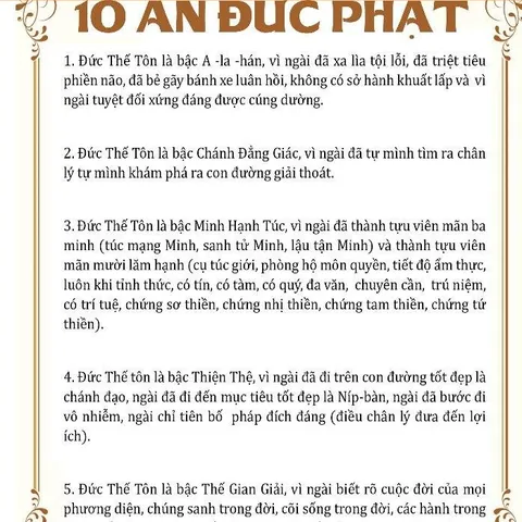 TO66 tờ chú 10 Ân Đức Phật 2 mặt ép plastic cực đẹp  2 SIZE A4 VÀ A3 ÉP PLASTICS