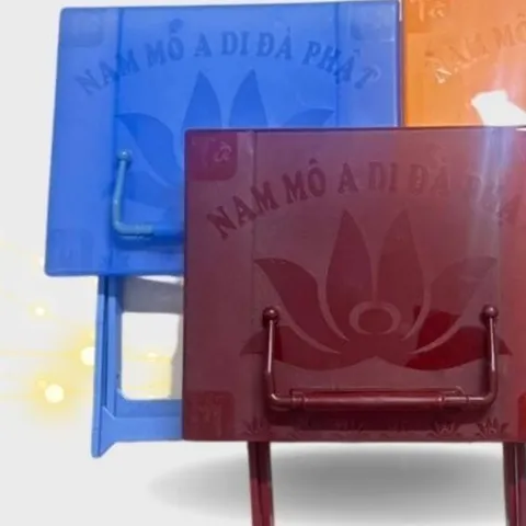 Kệ Tụng Kinh Nhựa Xếp - Chân Bằng NHỰA ( Một Mặt ) DT48 DT51