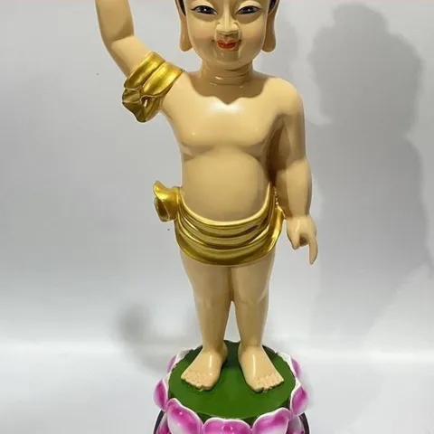 Tượng Đản Sanh Cao 38cm Đứng Nhiều Màu cực đẹp