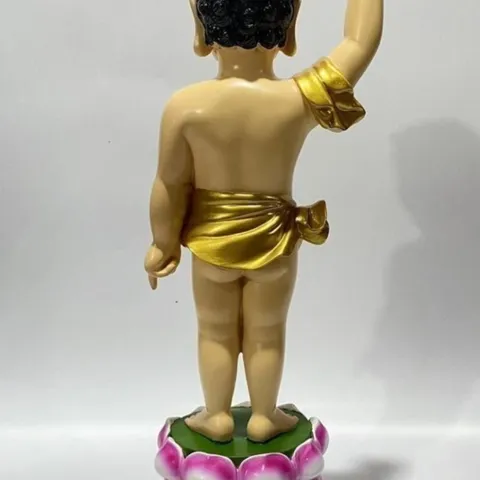Tượng Đản Sanh Cao 38cm Đứng Nhiều Màu cực đẹp