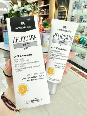 Kem chống nắng Heliocare cho da nhạy cảm/sau laser SPF50+ 50ml 🏷️ Giá tốt nhất thị trường!