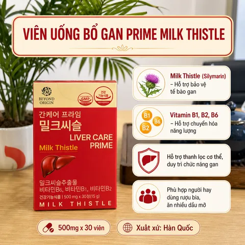 [Beyond Origin] Viên Uống Bổ Gan Milk Thistle