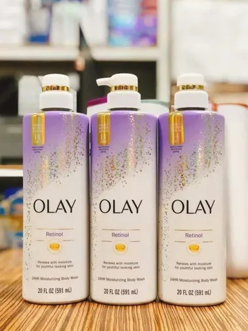 Sữa tắm OLAY Retinol dưỡng trắng da mịn màng 591ml - Sale cực rẻ, ở đâu rẻ hơn hoàn lại tiền 💸