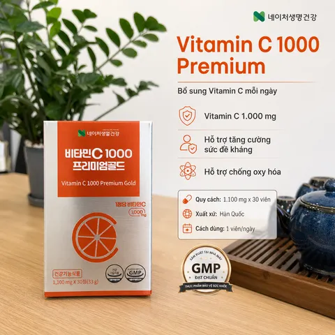 [Nature Life Health] Viên Bổ Sung Vitamin C 1000