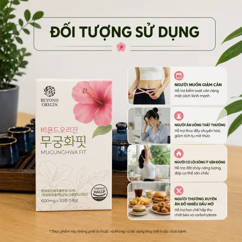 [Beyond Origin] Viên Uống Giảm Cân Mugungwha Fit 840111