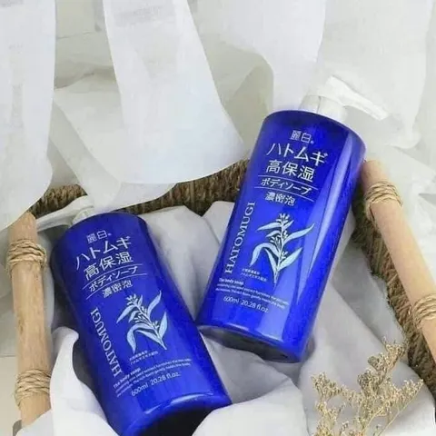 Sữa Tắm Hatomugi Ý Dĩ Dưỡng Ẩm Trắng Da 600ml - Sáng mịn da ⚡ Giá rẻ nhất sàn!