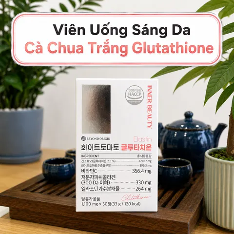 [Beyond Origin] Viên Uống Sáng Da Mờ Nám Cà Chua Trắng Glutathione