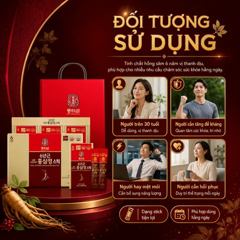 Donguisam Cao Hồng Sâm 6 Năm Vip Cao Cấp Hàn Quốc