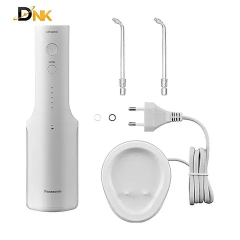 Máy Tăm Nước Siêu Âm Panasonic EW-DJ66 Chính Hãng – Loại Bỏ 99,9% Mảng Bám, 5 Mức Áp Lực Nước