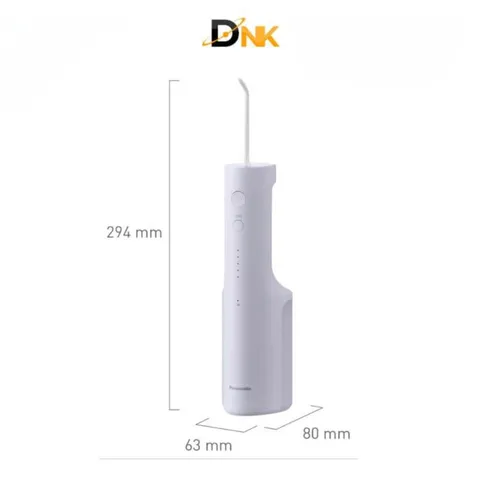 Máy Tăm Nước Siêu Âm Panasonic EW-DJ66 Chính Hãng – Loại Bỏ 99,9% Mảng Bám, 5 Mức Áp Lực Nước
