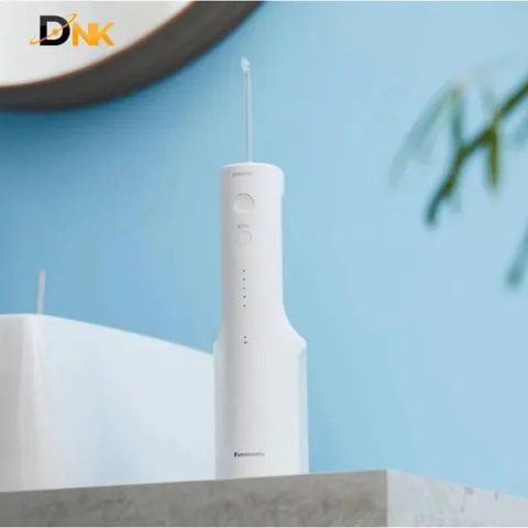 Máy Tăm Nước Siêu Âm Panasonic EW-DJ66 Chính Hãng – Loại Bỏ 99,9% Mảng Bám, 5 Mức Áp Lực Nước