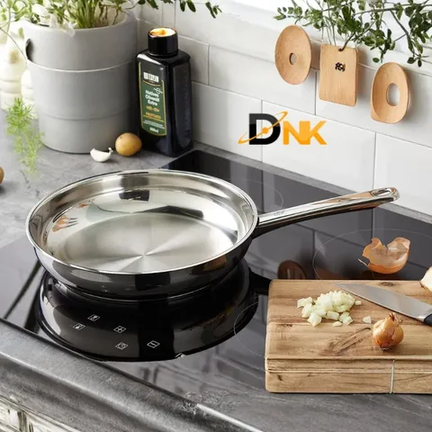 Chảo Inox WMF Profi Pfannen Favorit Chính Hãng Đức – Cromargan 18/10 – Dùng Bếp Từ