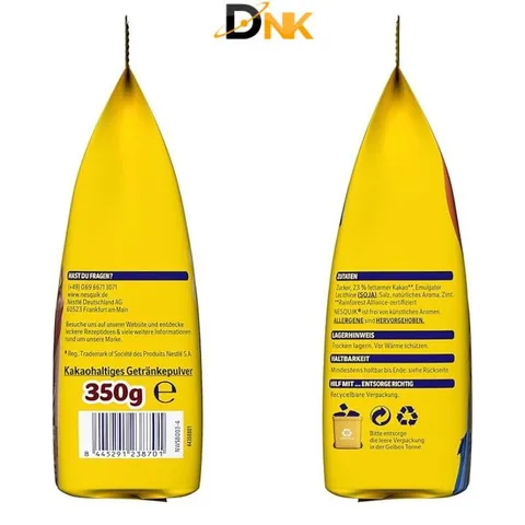 Bột Cacao Nesquik Đức 350g – Hàng Nhập Khẩu Chính Hãng, Giàu Canxi, Thơm Ngon Cho Bé