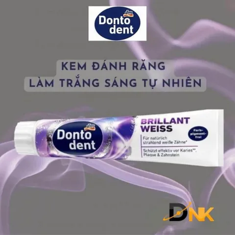 Kem Đánh Răng Dontodent Nội Địa Đức 125ml – Bảo Vệ Răng Miệng Toàn Diện, Hơi Thở Tự Tin