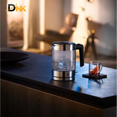 Ấm Siêu Tốc WMF Küchenminis 1.0L Chính Hãng – 1900W – Thủy Tinh SCHOTT – Model 0413190011