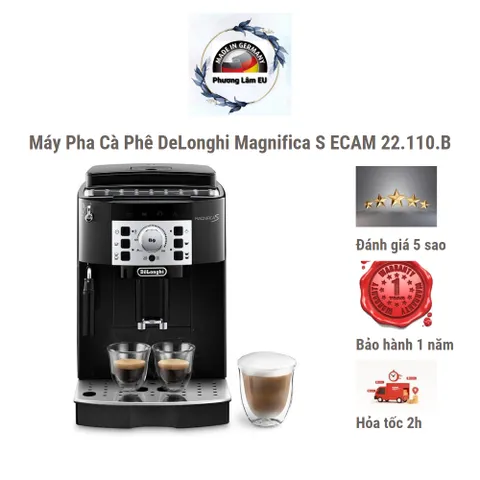 Máy Pha Cà Phê Delonghi ECAM 22.110B  22.110.B (Made in Italy) 840179