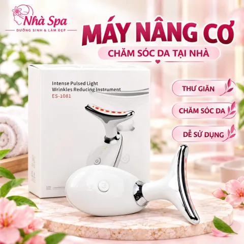 Máy nâng cơ mặt trẻ hóa da có ánh sáng sinh học. Máy Nâng Cơ Con Cá trẻ hoá da tại nhà