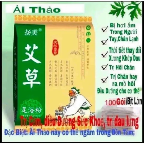 Thảo Dược Ngâm Chân Túi Lọc Đông Y - Thải Độc Giảm Đau Nhức - Tê Chân - Giảm Hôi Chân Đủ Vị