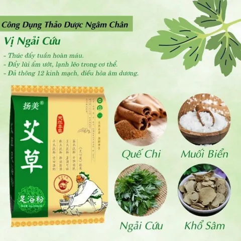Thảo Dược Ngâm Chân Túi Lọc Đông Y - Thải Độc Giảm Đau Nhức - Tê Chân - Giảm Hôi Chân Đủ Vị