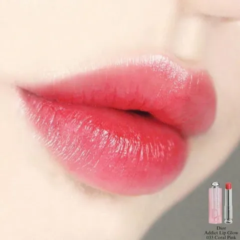 Son dưỡng Dior 033 Addict Lip Glow không hộp - Dưỡng môi mềm mịn, lên màu tự nhiên 🏷️ Giá tốt nhất!