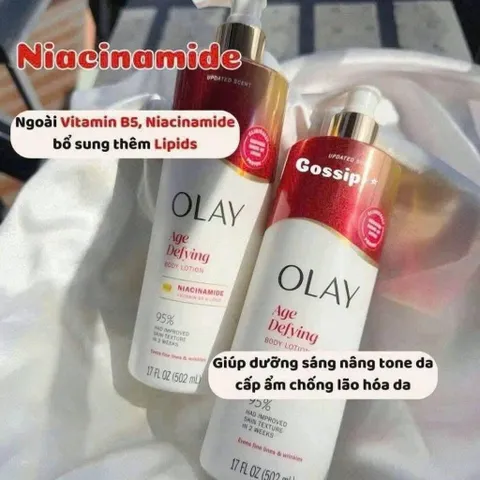 Sữa Dưỡng Thể OLAY Collagen B3 làm trắng da toàn thân 502ml - Mềm mịn, giá rẻ 🏷️