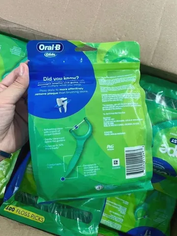 Tăm chỉ nha khoa Oral-B Scope 300 cây làm sạch kẽ răng hiệu quả, giá rẻ bất ngờ 💸