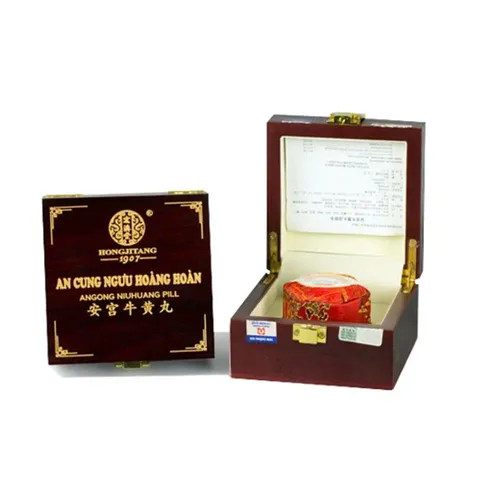 An cung ngưu hoàng hoàn Đông Á - Hỗ trợ sức khỏe, ổn định huyết áp - Thực phẩm chức năng cao cấp nhập khẩu 1 viên