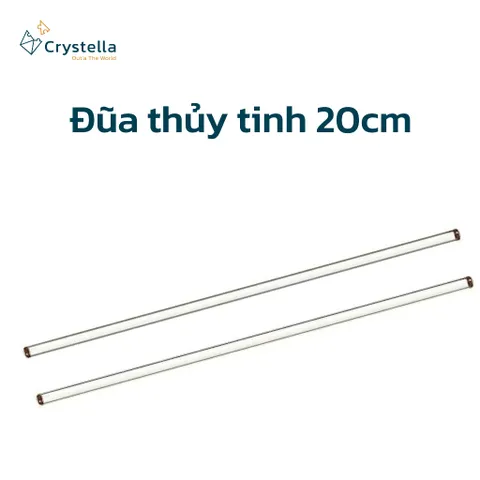 1 Cái - Đũa thủy tinh 20cm khuấy dung dịch loại tốt
