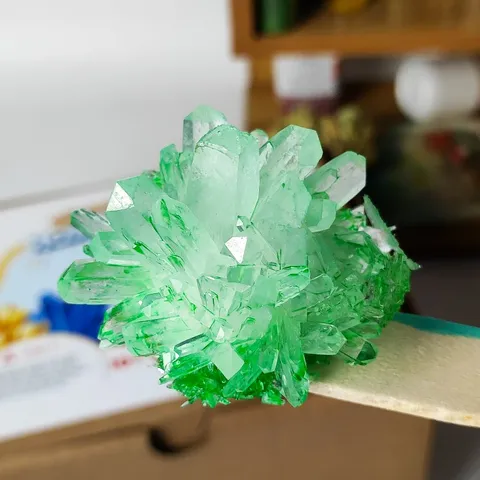 Bộ Nuôi Tinh Thể Hoa Kết Tinh Crystella bản 1 sản phẩm - Khám Phá Khoa Học, Tạo Bông Hoa Tinh Thể Lấp Lánh Dễ Dàng!