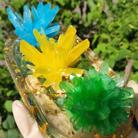 Bộ Nuôi Tinh Thể Hoa Kết Tinh Crystella bản 1 sản phẩm - Khám Phá Khoa Học, Tạo Bông Hoa Tinh Thể Lấp Lánh Dễ Dàng!