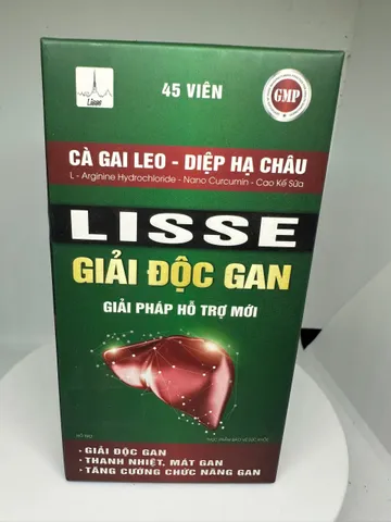 Giải độc gan lisse, tăng cường chức năng gan