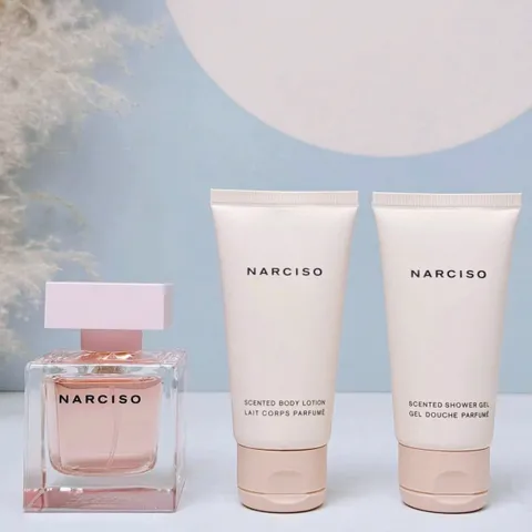 ✨ Nước hoa NARCISO EDP CRISTAL chính hãng, set 3 chai x 50ml hương thơm quyến rũ, sang trọng