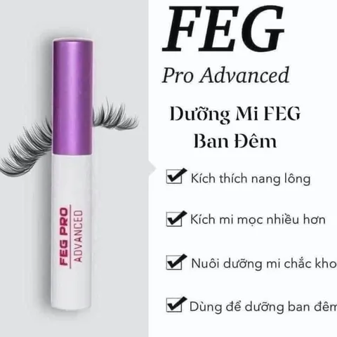 👁️ Dưỡng Lông Mày FEG Eyebrow Enhancer 3ml Chính Hãng Mỹ - Nuôi Dưỡng Lông Mày Dày Đẹp, Chắc Khỏe