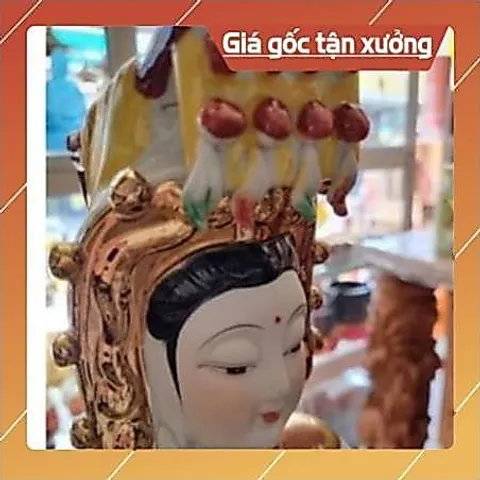 TƯỢNG CỬU THIÊN HUYỀN NỮ MEN SỨ 30CM ĐÀI LOAN 840433