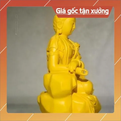 8 MẦU, Tượng ngài Quan Thế Âm tự tại cao 13cm 840459