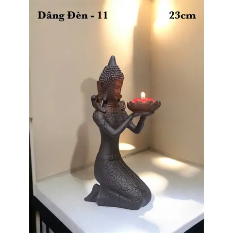 1 TƯỢNG CHƯ THIÊN DÂNG ĐÈN NẾN CAO 23CM