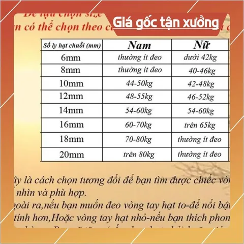 Vòng tay chuỗi gỗ quỷ kiến sầu-nhiều cỡ ly đẹp