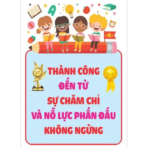 Tờ khẩu hiệu sologan hay khổ A3 ép platics có keo dán hoặc nam châm 840499