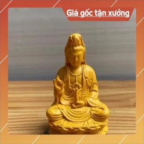 Tượng phật quan thế âm 5,5cm nhiều 6 MÀU 840501
