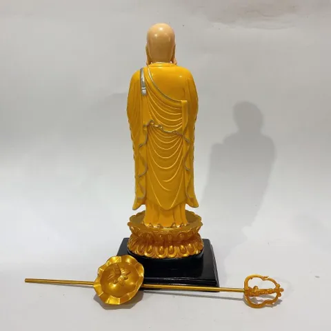 Tượng Địa Tạng Vương Bồ Tát Đứng Cao 30cm Nhiều Màu Bằng Composite 840509