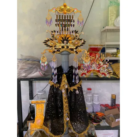 Áo Mão Mẹ Diêu Trì cho tượng 42cm Đất nung 840525