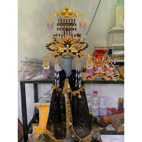 Áo Mão Mẹ Diêu Trì cho tượng 42cm Đất nung 840525