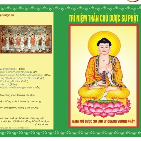 TO30 - Trì Niệm Thần Chú Dược Sư - Kinh Dược Sư Đủ Đầy 9 Phần  - ai đau bệnh nên thỉnh 840535